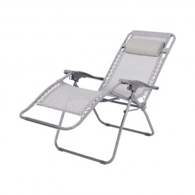 Sezlong gradina plaja veranda ponton piscina curte, Scaun reglabil pliabil