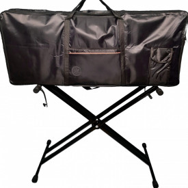 Stativ dublu X si Husa transport orga 104x44x14cm