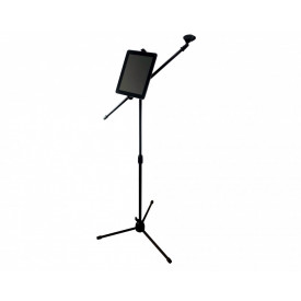 Suport reglabil Microfon + Tableta/Telefon, Stativ trepied podea scena