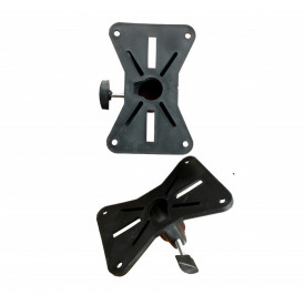 Talpa / Flansa pentru Suport boxa cu teava de 35mm, Plastic, 175x110mm