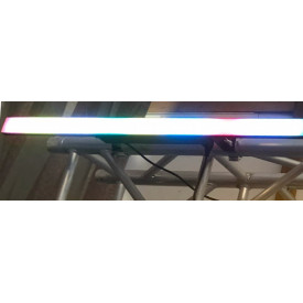 LED-BAR cu ecran mat, DMX, Becuri multicolor RGBW pentru club / pub / evenimente