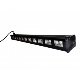 LED-BAR UV 12 x 3W Lumini club ultraviolet, Efecte club tip black light 40W, Carcasa aluminiu