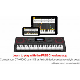 Orga electronica CT-X3000 CASIO, 61 clape Touch Response