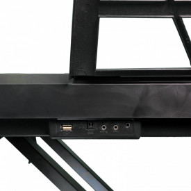 Orga electronica incepatori MQ-603, 61 clape, 250 timbre, Microfon - Exersat, Invatat