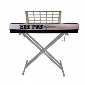 Orga electronica XY335 + Casti Bluetooth + Suport dublu X, 61 clape Claviatura TouchSensitive, USB MIDI