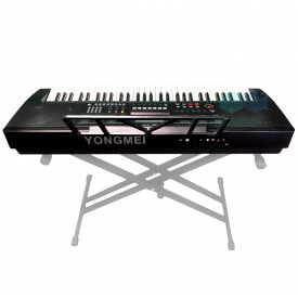 Orga electronica YM8810, 61 clape Dinamice Touch-response, Afisaj claviatura, MIDI-PC, 500 Ritmuri/Timbre
