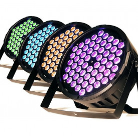 PAR-LED Proiector scena 60 becuri color RGB, Lumini decor fundal Calitate A+, Club Bar Evenimente