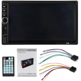 Radio Casetofon Auto (2DIN) 7" Bluetooth MP5 USB, TouchScreen, 7018B