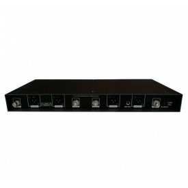 Set 4 x Lavaliera Wireless, Microfon profesional prezentare/scena/sala conferinta, 4 Lavaliere + Receiver UHF