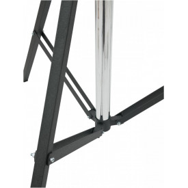 Suport trepied macara pentru traversa schela lumini 175 - 400CM, Stativ cu manivela + Teu cu 2 catuse