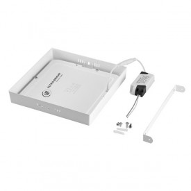 Aplica LED 24W, Lampa aplicata tavan, Plafoniera 4200K neutra 6400W alb rece
