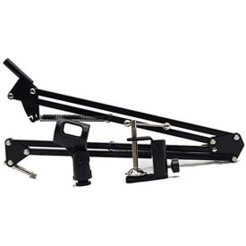 Brat tip foarfeca microfon studio, Menghina birou, Suport extensibil pivotant, Stativ flexibil suspensie, Nuca