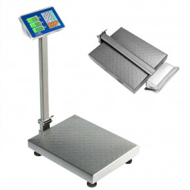 Cantar electronic de marfa, 50g - 700KG, Platforma groasa metalica 65 x 45 CM