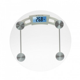 Cantar electronic de persoane pentru baie, max 120KG, Sticla, Afisaj digital