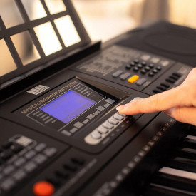 Orga electronica MK812, 61 Clape sensitive [claviatura dinamica], USB, 600 timbre