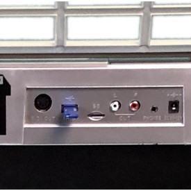 Orga electronica XY335 + Casti Bluetooth + Suport dublu X, 61 clape Claviatura TouchSensitive, USB MIDI