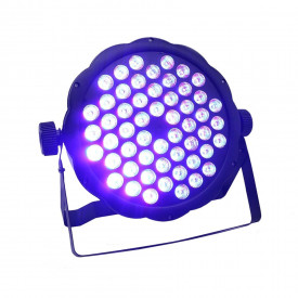PAR-LED RGB 54 becuri FullColor, Proiector lumini disco scena club nunta petrecere arhitectural dj evenimente