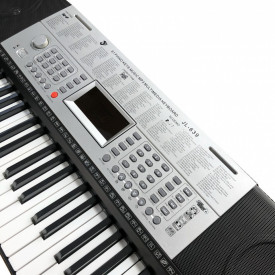 Pian electronic JL-639, Orga portabila multimedia cu 61 clape, 250 timbre, USB, Microfon