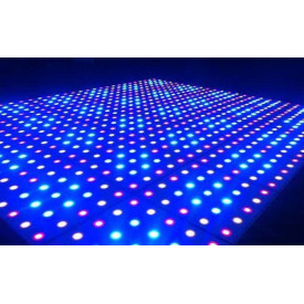 Podea luminoasa disco LED 50x50cm 64 becuri RGB, 3D Dance floor