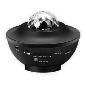 Proiector tip glob disco cu telecomanda, Difuzor Bluetooth, USB