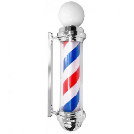 Semn BarberShop Frizerie, Rotativ, Reclama luminoasa, Bec LED