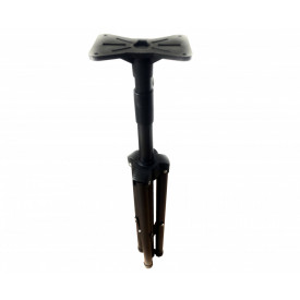 Suport Boxa 90 - 180 CM, max 15KG, Stativ difuzor Teava Ø35mm, Trepied antena Negru