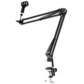 Brat tip foarfeca microfon studio, Menghina birou, Suport extensibil pivotant, Stativ flexibil suspensie, Nuca
