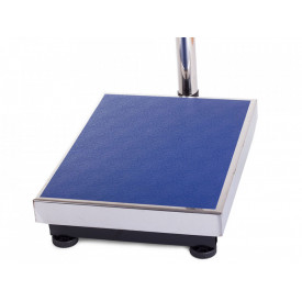 Cantar platforma marfa inox 40x30cm, 50g - 100KG, Afisaj electronic, Acumulator