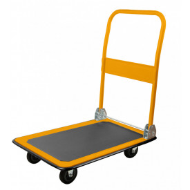 Carucior de marfa, Platforma incarcare 90 x 60 CM, 300 KG, Carut Liza 4 roti