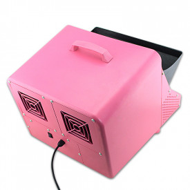 Masina de suflat bule sapun cu doua palete, Aparat baloane 300W, Telecomanda
