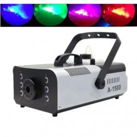 Masina fum usor 1500W cu LED, Aparat ceata abur vapori evenimente scena petrecere, Telecomanda, Fogger