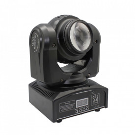 Moving head cu fata dubla RGBW 4x10W + 1x20W Wash LED, Lumini stroboscop