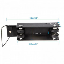 Pantograf pentru lumini retractabil 40-200CM 15KG, Suport pentru sistem sina