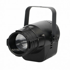Proiector lumini LED Logo RGBW 40W, Zoom, 5 canale DMX, 5 culori si 3 forme