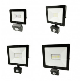 Proiector multi LED cu senzor miscare, IP65, 10W, 20W, 30W, 50W