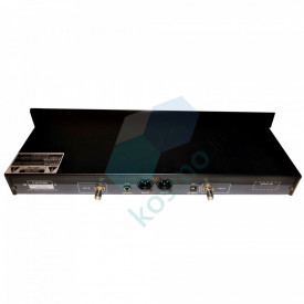 Set 2X Microfon Wireless cu afisaj digital luminat, Receiver UHF display dublu LCD, WG-8833