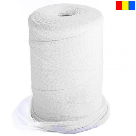Plasa pentru ambalat usturoi BIO, 1000m, Alb