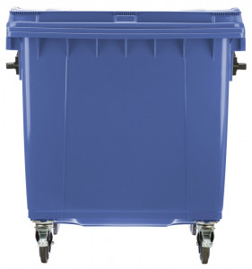 Container 1100 l pentru colectare selectiva hartie - albastru