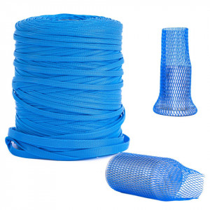Manson Protectie, Tip Plasa, Diametru 15mm, Lungime 500m, Bleu 4
