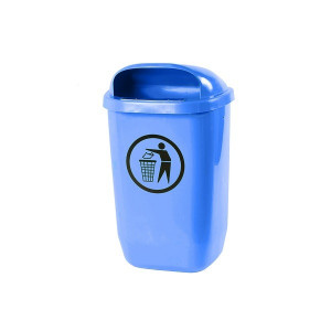 Cos de gunoi stradal 50 l albastru