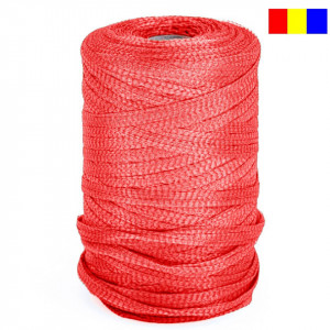 Plasa pentru ambalarea lemnelor, Latime 460mm, Lungime 1000m, Rosu
