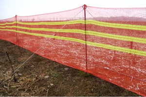 Plasa delimitare/avertizare santier, 1X50 m, monofilament