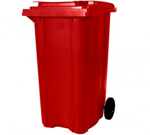 Pubela 240 L, rosu