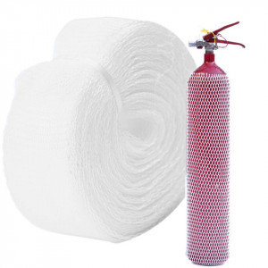 Manson pentru Stingatoare de Incendiu, Tip Plasa, Diametru 80mm, Lungime 200m, Alb 3
