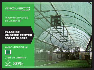 Plasa umbrire solar si sere - grad de umbrire 80%