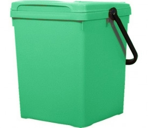 Cos de gunoi pentru birou 40 l, verde