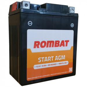 Baterie moto start AGM ROMBAT RBX12-BS 12V-10AH