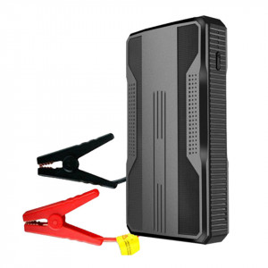 Robot de pornire/Jump Starter auto/moto BR R23, 8000 mAh, culoare neagra