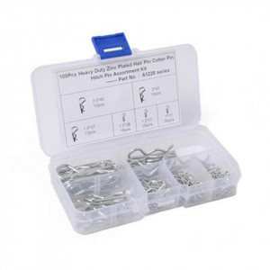 Siguranta splint tip R, set 180 bucati, 8 dimensiuni