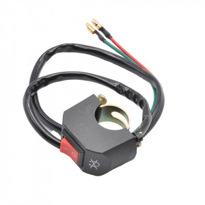 Intrerupator ghidon moto cu buton on/off